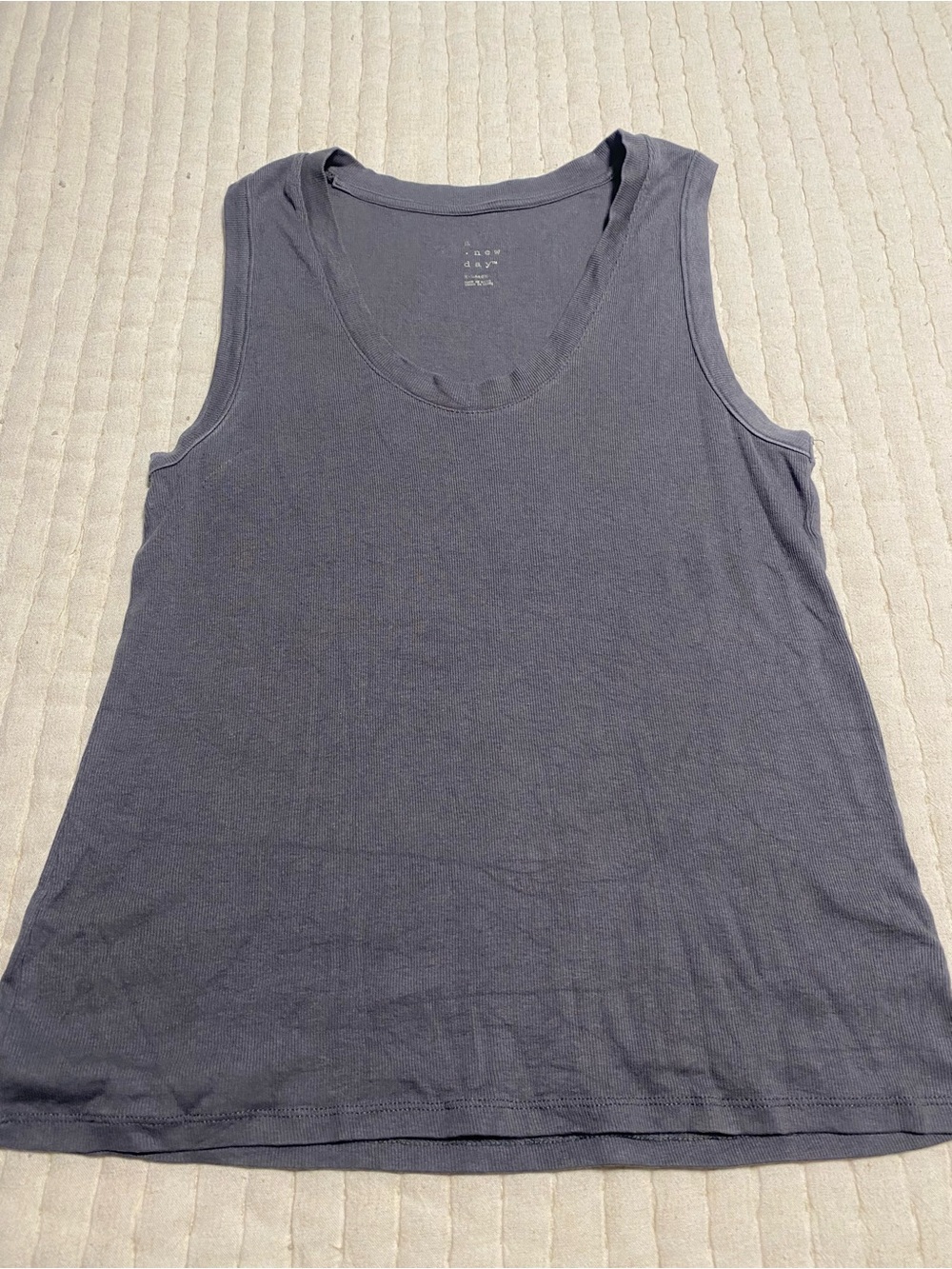 a new day Women’s Dark Gray Scoop Neck Tank Top